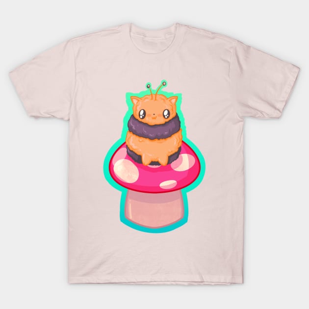 Cat Bee T-Shirt by LVBart